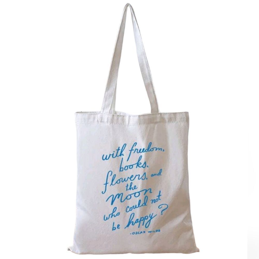Oscar Wilde Quote Tote Bag